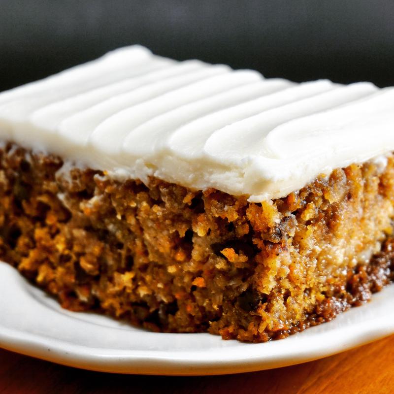 House-made carrot cake