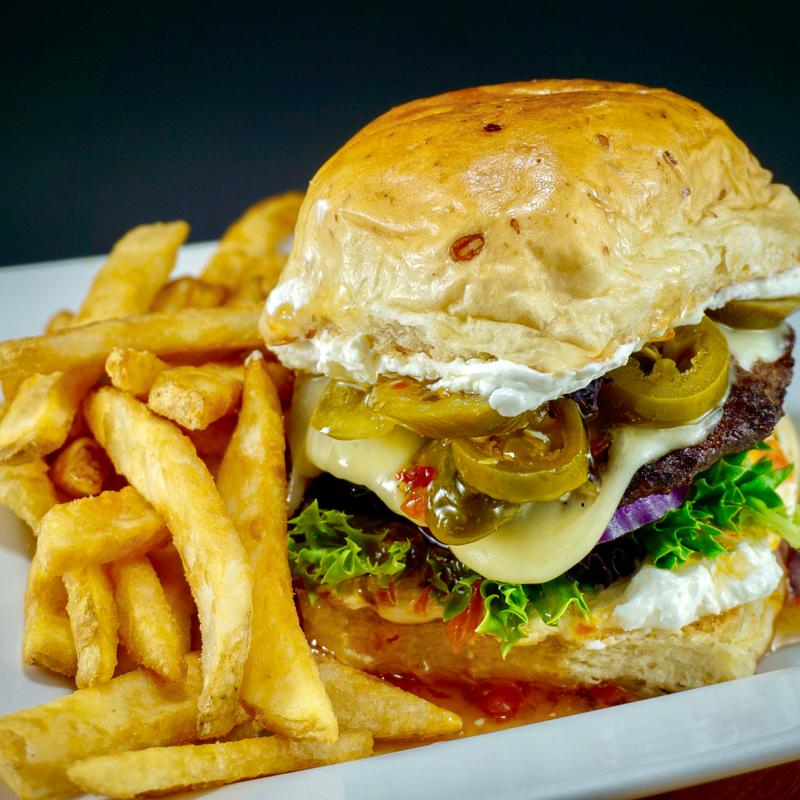 Jalapeño burger